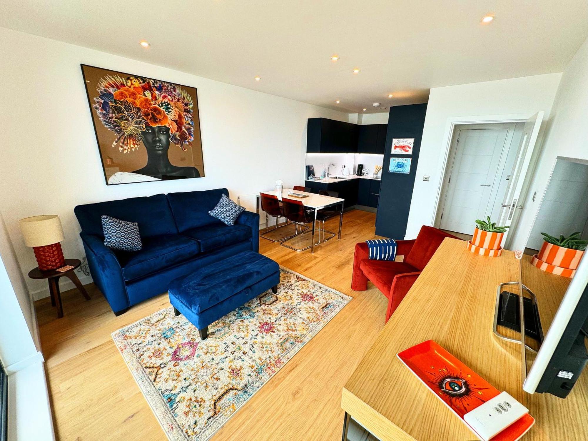 Stunning Beach Front Apartment With Sea Views, Free Parking & Balcony Рамсгейт Екстериор снимка